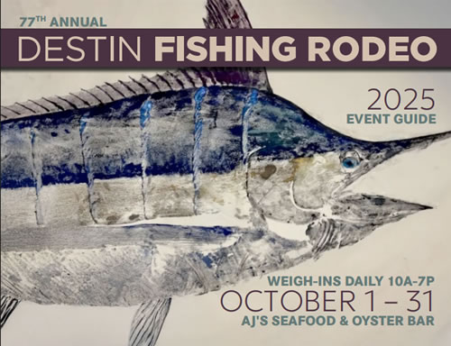 Destin Fishing Rodeo 2025 Book